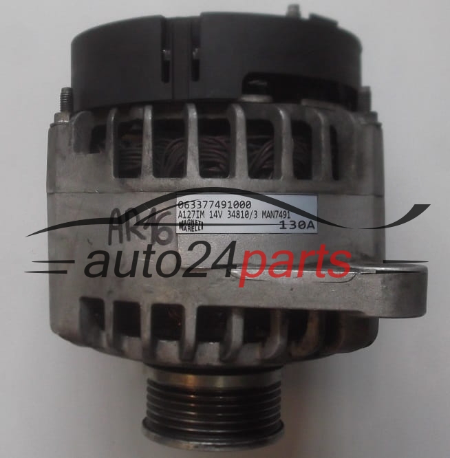 Γεννήτρια 1.9 CDTI OPEL SAAB MAGNETI MARELLI 063377491000, 130A