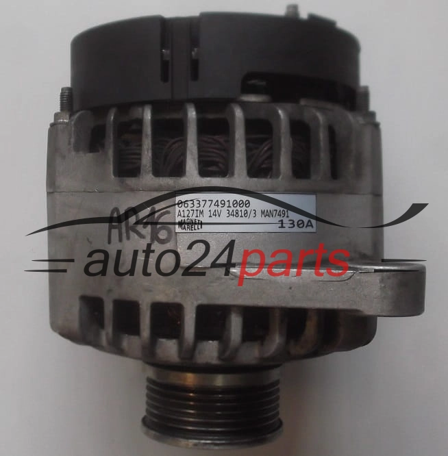 Γεννήτρια 1.9 CDTI OPEL SAAB MAGNETI MARELLI 063377491000, 130A