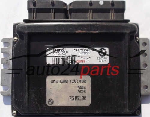 ECU ENGINE CONTROLLER MINI COOPER 1.6 SIEMENS S118012001H, S83293, 1214751398101