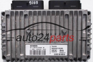 KOMPUTER STEROWNIK SILNIKA PEUGEOT 807 CITROEN C8, SIEMENS S118047506 D, S118047506D, 9650010580 BVA, 9650010580BVA - 9169