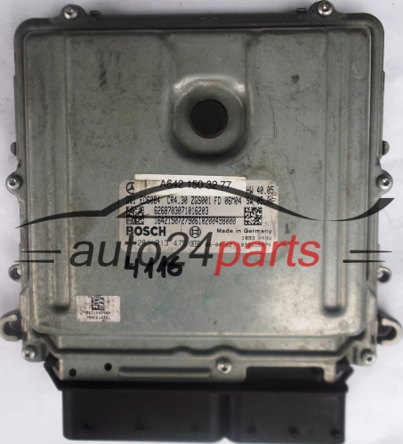 KOMPUTER STEROWNIK SILNIKA MERCEDES W639 VITO VIANO 3.0 CDI A6421503277, 6421503277, A 642 150 32 77, BOSCH 0281013475, 0 281 013 475 