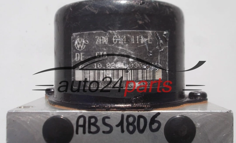 ABS PUMP VW VOLKSWAGEN T5 7H0 614 111 L, ATE 10.0204-0307.4,  7H0 907 379 L, 10.0925-0338.3