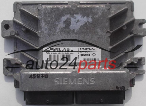 CENTRALINA DO MOTORE RENAULT SCENIC 1.6 SIEMENS S118301120 B, 8200272464, 8200272457