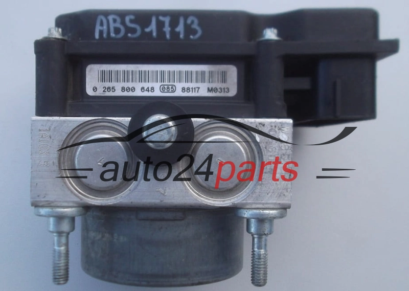 ABS POMPA I STEROWNIK FIAT 500 BOSCH 0 265 231 972,  51801319, 0 265 800 648