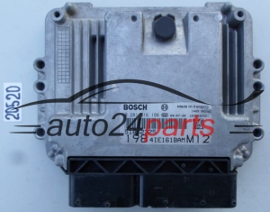 KOMPUTER STEROWNIK SILNIKA FIAT BRAVO 1.6 MJTD BOSCH 0281016198, 0 281 016 198, 51852325, 198 4IE161BAM M12, 1984IE161BAMM12, 1039S32423 - 20520