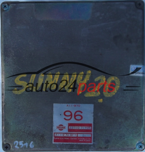 KOMPUTER STEROWNIK SILNIKA NISSAN SUNNY 2.0 2371071Y05 23710 71Y05 A11-B70 BF7 96 - 2516