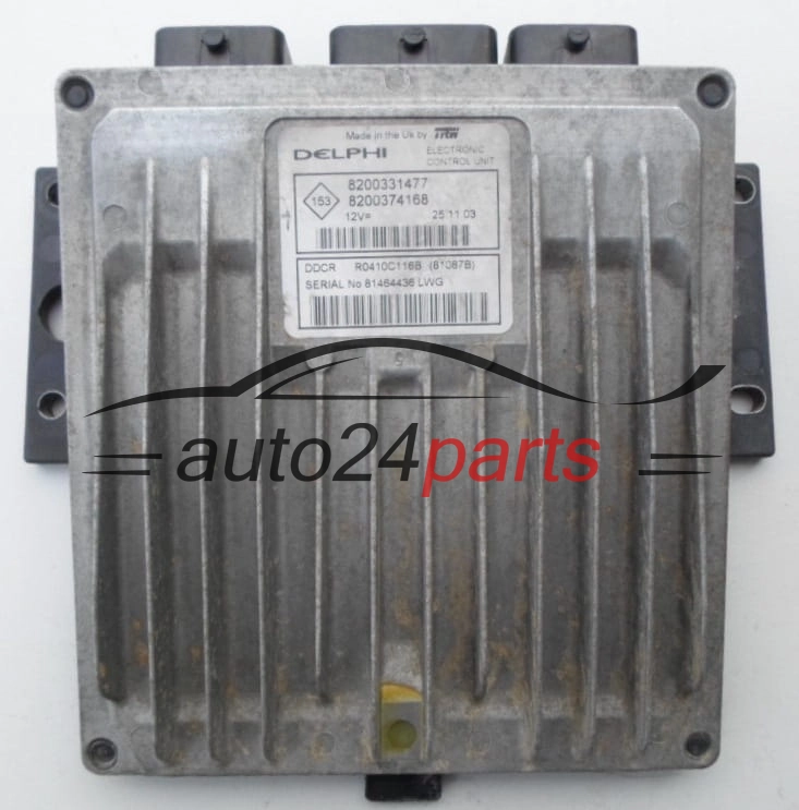 CALCULATEUR MOTEUR RENAULT 1.5 DCI Delphi R0410C116B, 8200331477, 8200374168