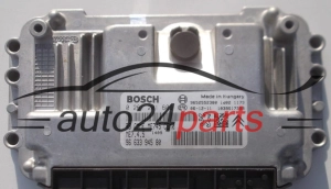 CENTRALINA MOTORE CITROEN C4 1.6 BOSCH 0 261 201 609, 0261201609, 96 633 945 80, 9663394580, 9652552380, ME7.4.5 