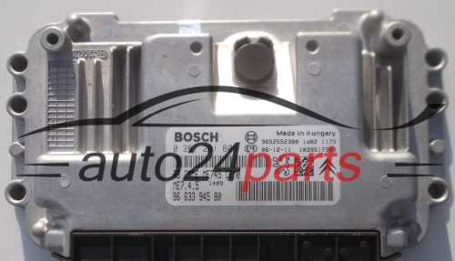 CENTRALINA MOTORE CITROEN C4 1.6 BOSCH 0 261 201 609,  96 633 945 80