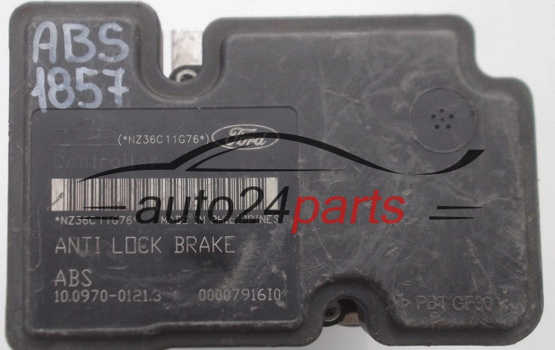 ABS PUMP FORD FIESTA FUSION FoMoCo 4S61-2M110-AC,  ATE 10.0207-0086.4,  10.0970-0121.3