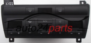 PANEL OGRZEWANIA STEROWNIK NAWIEWU REGULATOR KLIMATRONIK AUDI 4B0 820 043 H / 4B0820043H / 5HB 007 604-17 / 5HB00760417 - K122, K123, K124