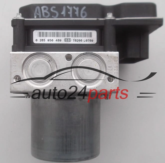 POMPE HYDRAULIQUE ET CALCULATEUR d'ABS BMW X3 E83 BOSCH 0 265 236 012, 3451 3420395-01