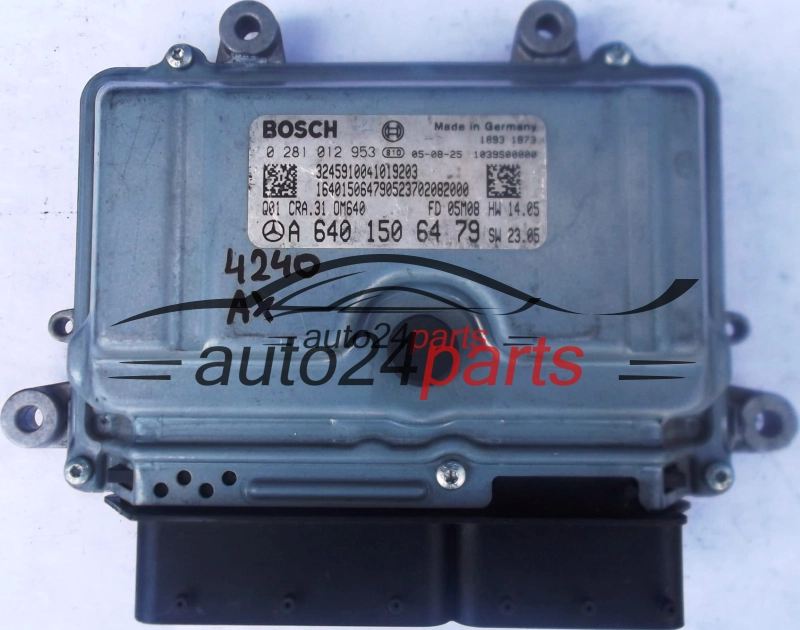 MERCEDES B180 2.0 CDI A6401506479, 6401506479, A 640 150 64 79 BOSCH 0281012953, 0 281 012 953