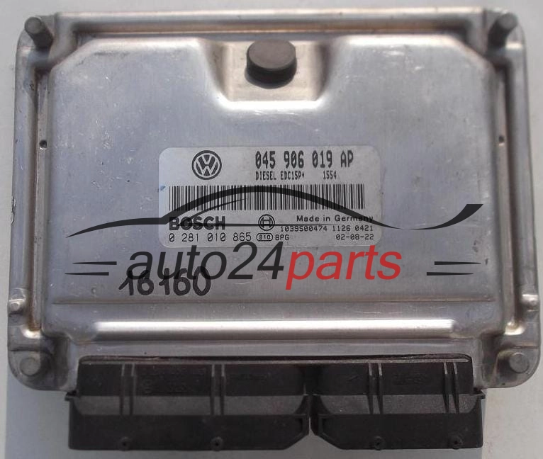 ECU CENTRALITA DE MOTOR VW VOLKSWAGEN POLO 1.4 TDI AMF 045906019AP