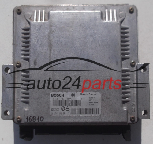 CENTRALINA DO MOTORE CITROEN XANTIA 2.0 HDI BOSCH 0 281 001 975