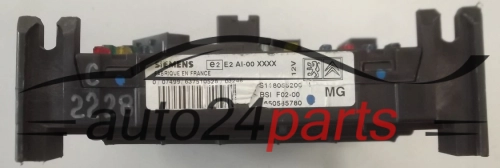 CENTRALKA MODUL STEROWNIK KOMFORTU BSI CITROEN 1.4 HDI SIEMENS S118085200 I , S118085200I, 9650585780
