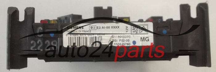 CENTRALKA MODUL STEROWNIK KOMFORTU BSI CITROEN 1.4 HDI SIEMENS S118085200 I , S118085200I, 9650585780