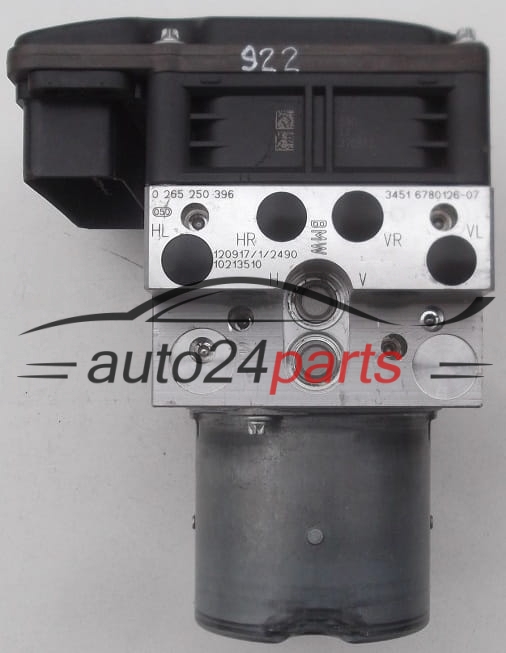 ABS PUMPE BLOCK HYDRAULIKPUMPE STEUERGERAT  BMW DSC E70/E71 BOSCH 0265250396