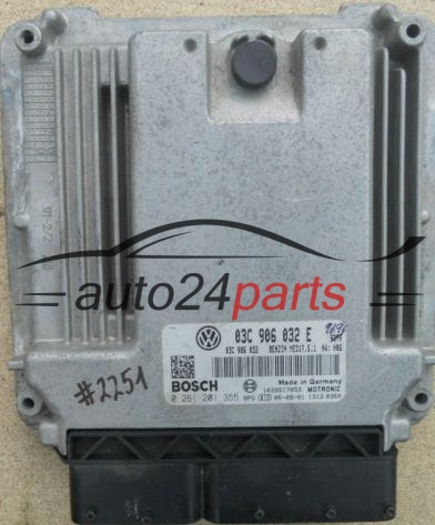 ΜΟΝΑΔΑ ΕΛΕΓΧΟΥ ΚΙΝΗΤΗΡΑ VW VOLKSWAGEN GOLF BOSCH 0261 201 355