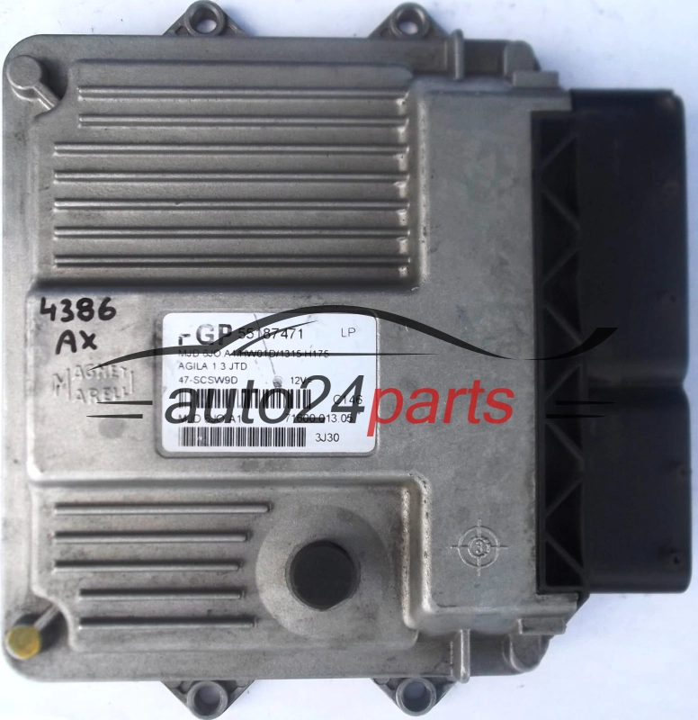 calculateur moteur pour opel chevrolet, holde, vauxhall agila 1.3 cdti z13dt
