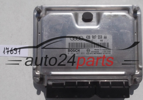 ECU ENGINE CONTROLLER AUDI S8 4.2 BOSCH 0 261 207 631