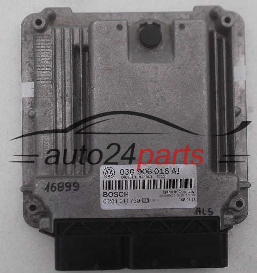 ECU ENGINE CONTROLLER SEAT LEON 2.0 TDI BOSCH 0 281 011 730