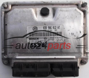 KOMPUTER STEROWNIK SILNIKA SEAT LEON 1.9 TDI ASV 038 906 012 AT, 038906012AT, BOSCH 0281 010 062, 0281010062, 28SA4252 DIESEL EDC15UM+ 2815 - 5596, 9045, 11179