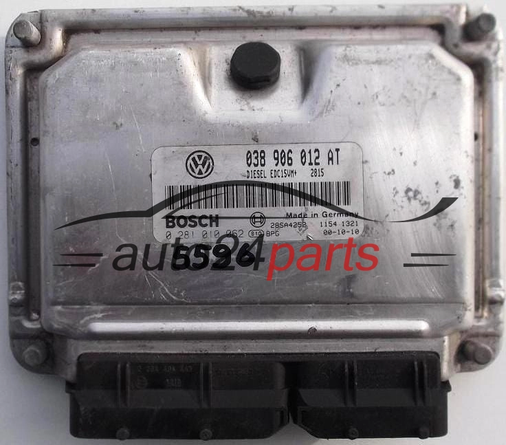 Centralita de motor Seat Leon 1.9 TDI ASV 038906012AT Bosch 0281010062 EDC15UM+ 28SA4252 2815