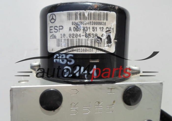 BOMBA HIDRAULICA Y CENTRALITA ABS MERCEDES CLK A 006 431 51 12, ATE 10.0204-0538.4