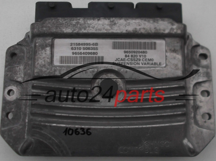 Centralina da suspensão  PEUGEOT 607 Johnson Contrlos 21584995-6B,  9656409680