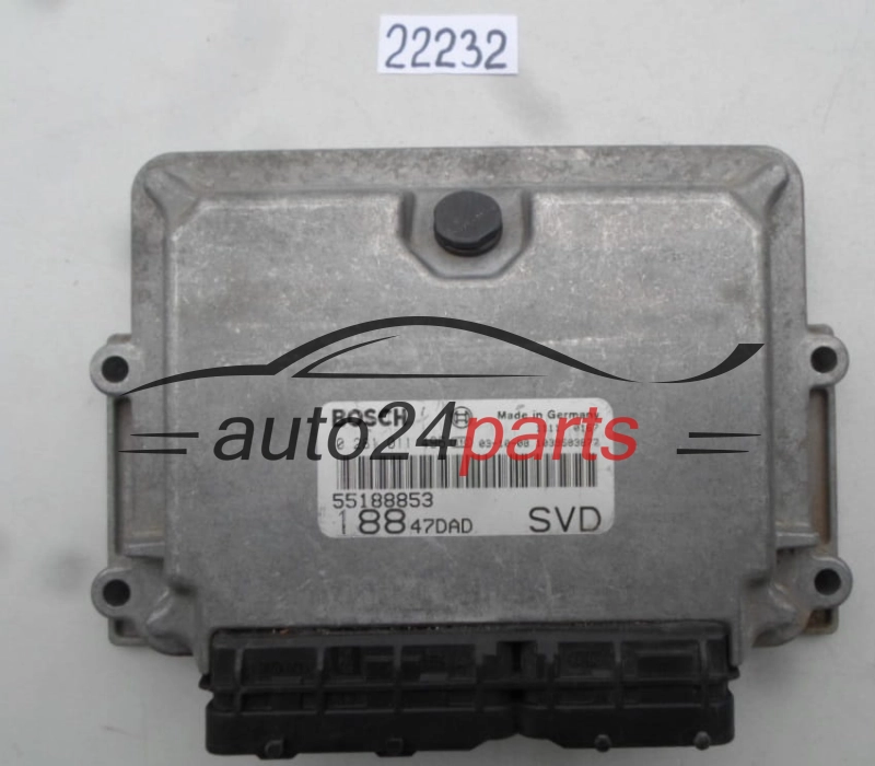 CENTRALINA MOTORE FIAT PUNTO BOSCH 0 281 011 496, 0281011496, 55188853
