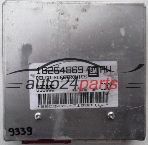 CENTRALINA DO MOTORE OPEL CORSA B 1.4, DELCO 16264869 AW, 16264869AW, D96006, CDKY, CLAL 