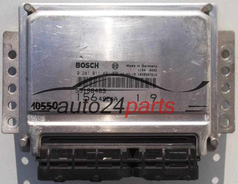 Centralina motore Alfa Romeo 156 1.9 JTD 0281011491 55198489 15649EAA