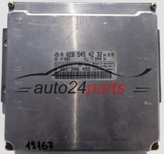 CENTRALITA DE MOTOR MERCEDES C CLASS W202 1.8, BOSCH 0 261 206 455
