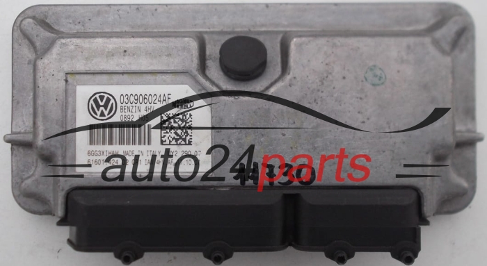 Μονάδα Ελέγχου Κινητήρα VOLKSWAGEN SEAT SKODA 1.4 MAGNETI MARELLI IAW 4HV.AF, IAW4HVAF, 03C 906 024 AF, 03C906024AF, 61601.424.02, 6160142402