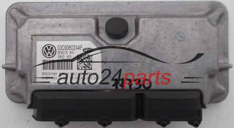 Μονάδα Ελέγχου Κινητήρα VOLKSWAGEN SEAT SKODA 1.4 MAGNETI MARELLI IAW 4HV.AF, IAW4HVAF, 03C 906 024 AF, 03C906024AF, 61601.424.02, 6160142402