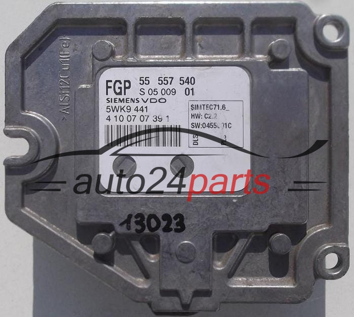 CALCULATEUR MOTEUR OPEL VECTRA SIGNUM 1.8 Z18XE 55557540