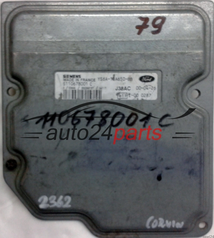 calculateur moteur pour ford fiesta 1.25