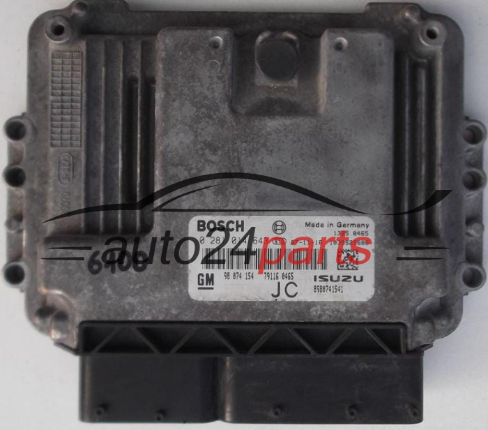 Centralina do motore OPEL ASTRA 1.7 CDTI Z17DTH BOSCH 0 281 014 643