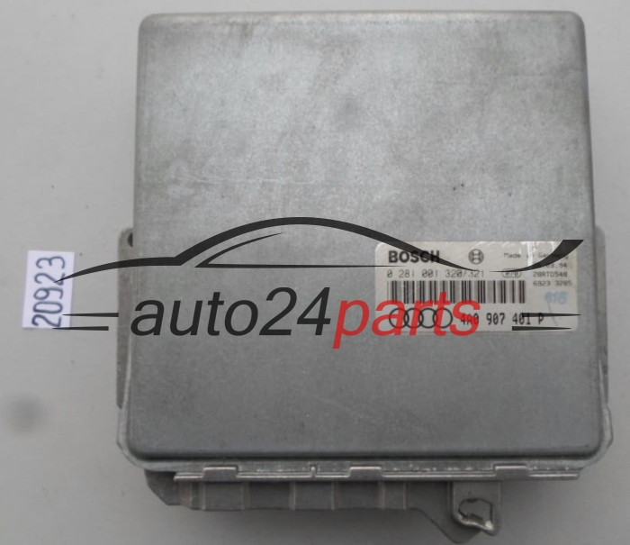 Μονάδα Ελέγχου Κινητήρα AUDI A6 2.5 TDI BOSCH 0 281 001 320/321, 0281001320, 4A0 907 401 P, 4A0907401P