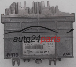KOMPUTER STEROWNIK SILNIKA VW VOLKSWAGEN GOLF VENTO BOSCH 0 261 203 613/614, 0261203613, 0261203614, 030 906 027 T, 030906027T - 12377, 14479, 14779, 15116