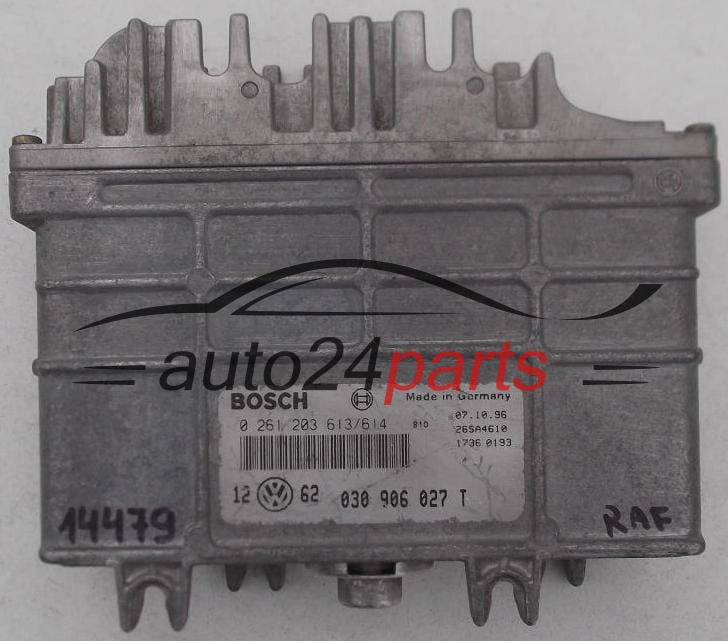 KOMPUTER STEROWNIK SILNIKA VW VOLKSWAGEN GOLF VENTO BOSCH 0 261 203 613/614, 0261203613, 0261203614, 030 906 027 T, 030906027T