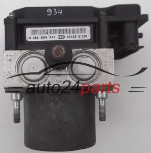 ABS CENTRALINA POMPA CORSA C COMBO MERIVA BOSCH 0 265 231 583, 0265231583, 13182319 HG, 13182319HG, 0 265 800 443, 0265800443