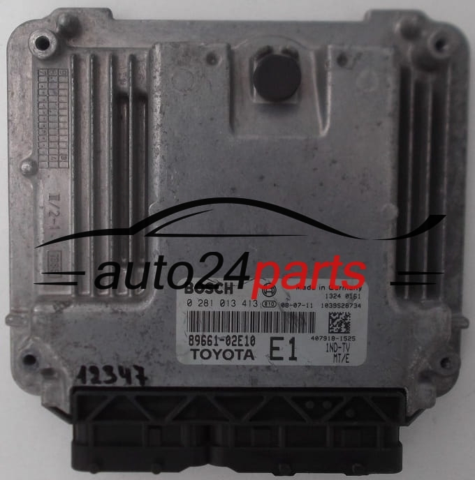 TOYOTA AURIS 1.4 D-4D BOSCH 0281013413, 0 281 013 413, 8966102E10, 89661-02E10 E1, 4079181524, 407918-1524