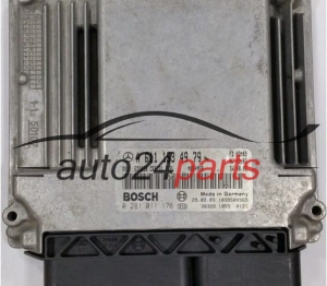 CENTRALINA DO MOTORE MERCEDES SPRINTER 2.2 CDI BOSCH 0 281 011 176, 0281011176, A 611 153 49 79, A6111534979, CR3.31 