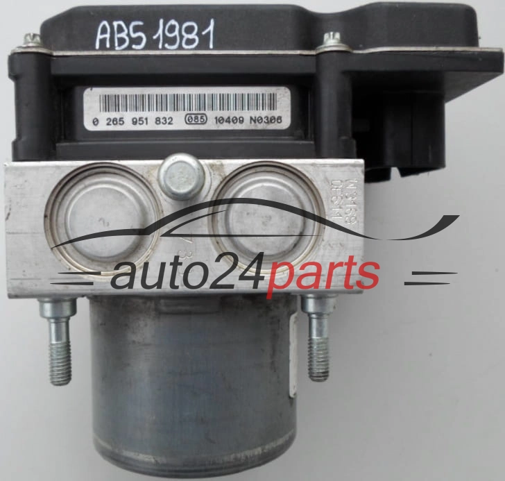 Aντλία αβς  FIAT PUNTO EVO BOSCH 0 265 251 997,  0 265 951 832