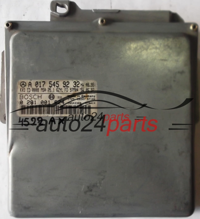 MERCEDES W210 E250 2.5 TD A0175459232, 0175459232, A 017 545 92 32 BOSCH 0281001624, 0 281 001 624