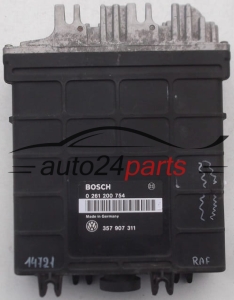 KOMPUTER STEROWNIK SILNIKA VOLKSWAGEN BOSCH 0 261 200 754, 0261200754, 357 907 311, 357907311 - 14721, 15048, 15780