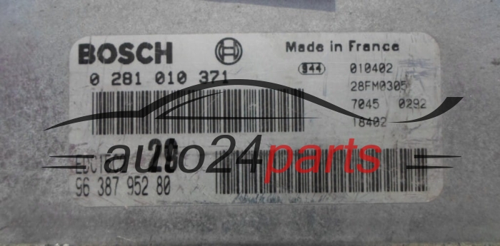 CENTRALINA DO MOTORE CITROEN C5 2.2 HDI BOSCH 0 281 010 371