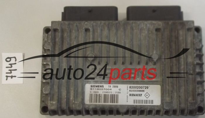 STEROWNIK SKRZYNI AUTOMATYCZNEJ RENAULT SCENIC 2.0 SIEMENS S118057004 C